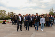 Համալսարանականների այցը Ծիծեռնակաբերդի հուշահամալիր