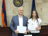 Ամփոփվեցին ԵՊՀ աշակերտական օլիմպիադայի արդյունքները՝ մեկ հարկի տակ համախմբելով հարյուրավոր տաղանդավոր աշակերտների Հայաստանի տարբեր մարզերից ու Երևանից