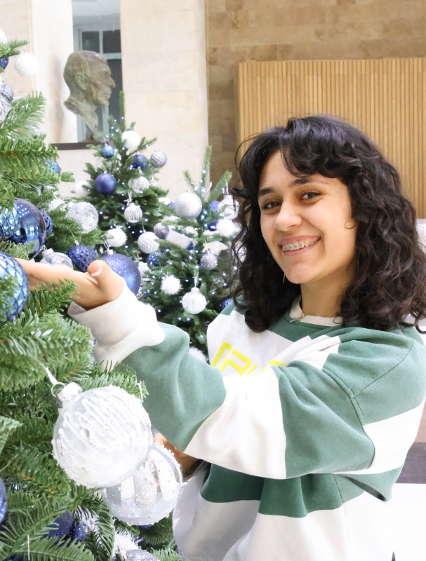 Ամանորյա տրամադրություն ԵՊՀ-ում