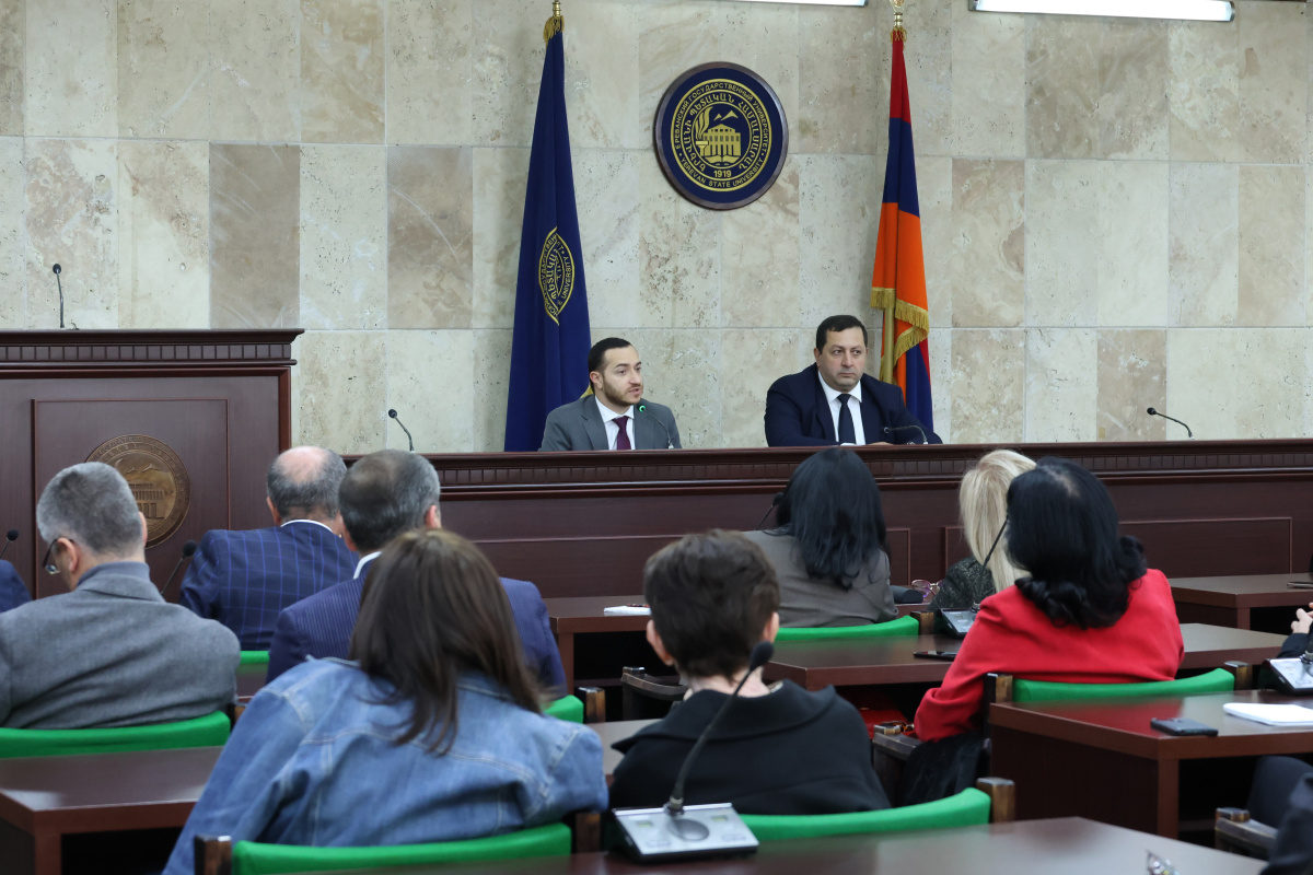 ԵՊՀ այցելեց ԲՏԱ նախարարը. գործակցության ընդլայնման նոր ուղիները՝ քննարկման առանցքում