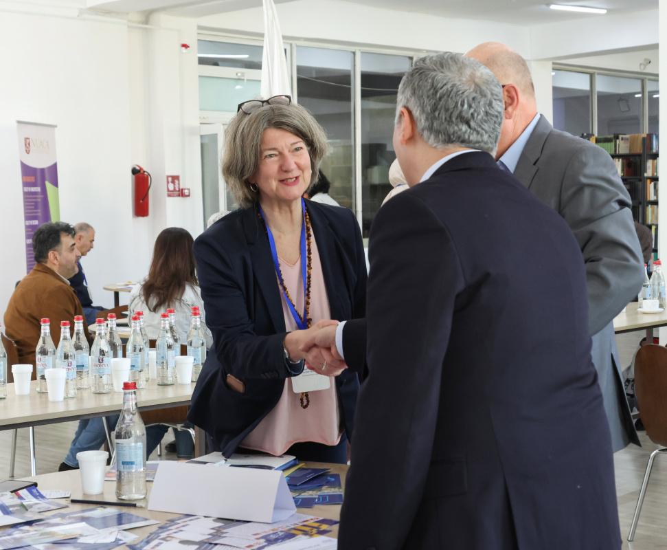 Գերմանիայի համալսարանների ռեկտորներն այցելեցին ԵՊՀ՝ ներկայացնելու կիրառական գիտությունների համալսարանների կրթական մոդելը և ընդլայնելու գործակցությունը