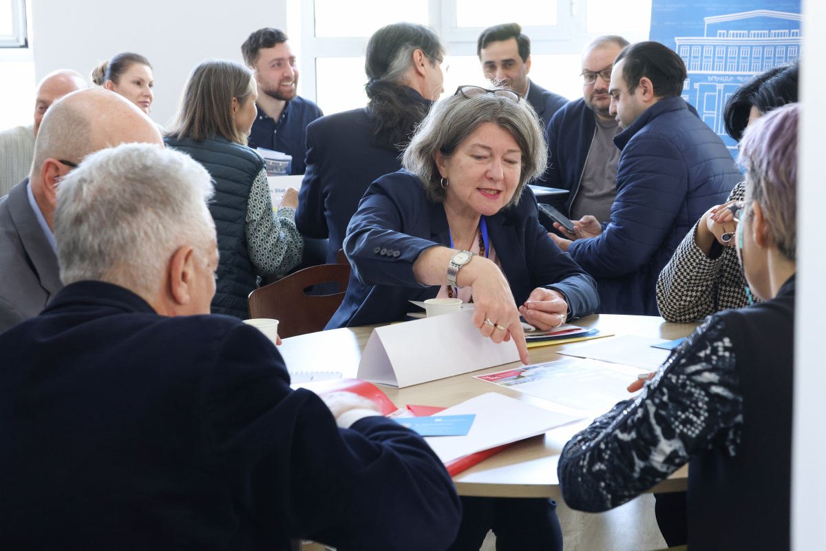 Գերմանիայի համալսարանների ռեկտորներն այցելեցին ԵՊՀ՝ ներկայացնելու կիրառական գիտությունների համալսարանների կրթական մոդելը և ընդլայնելու գործակցությունը