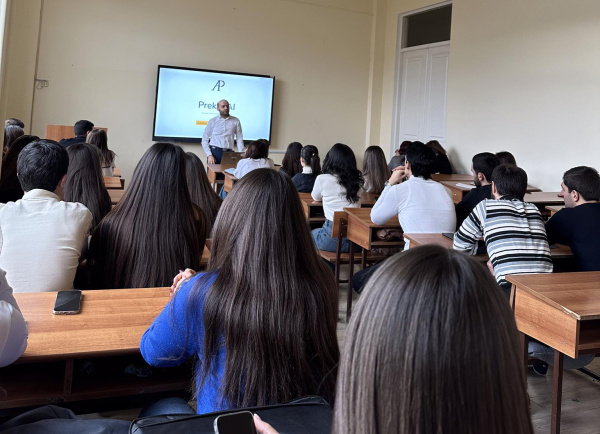 Վարպետության դաս. «Ստարտափեր. Արհեստական բանականության ներկայիս զարգացումները և դրանց հնարավորությունները» թեմայով