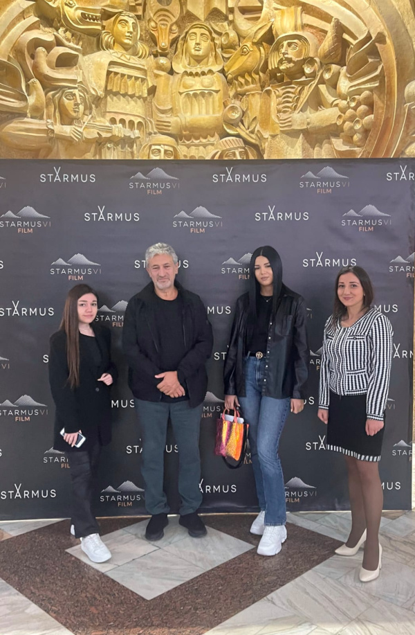 Մագիստրոսական ծրագրի ուսանողները STARMUS VI փառատոնին նվիրված ֆիլմի ցուցադրությանը