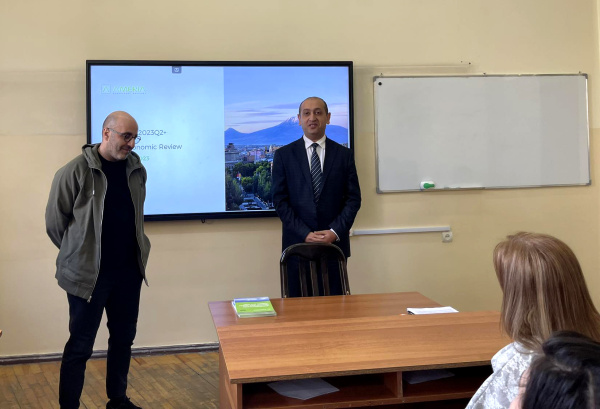 «ՀՀ մակրոտնտեսական, ժողովրդագրական և բիզնես հատվածի ցուցանիշների վերլուծություն» թեմայով դասախոսություն