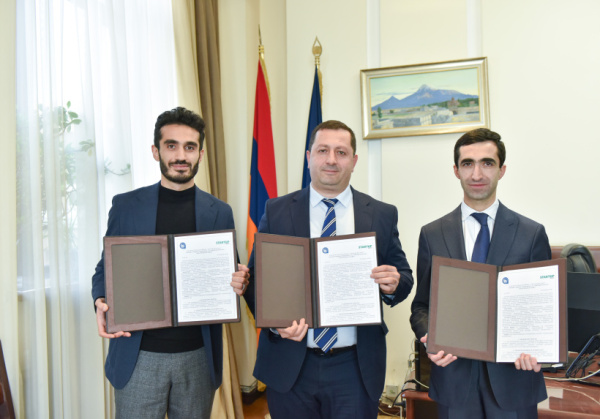 Ստարտափների վերաբերյալ գիտելիքների ու հմտությունների զարգացման հեռանկար ԵՊՀ-ում․ կնքվել է համագործակցության համաձայնագիր