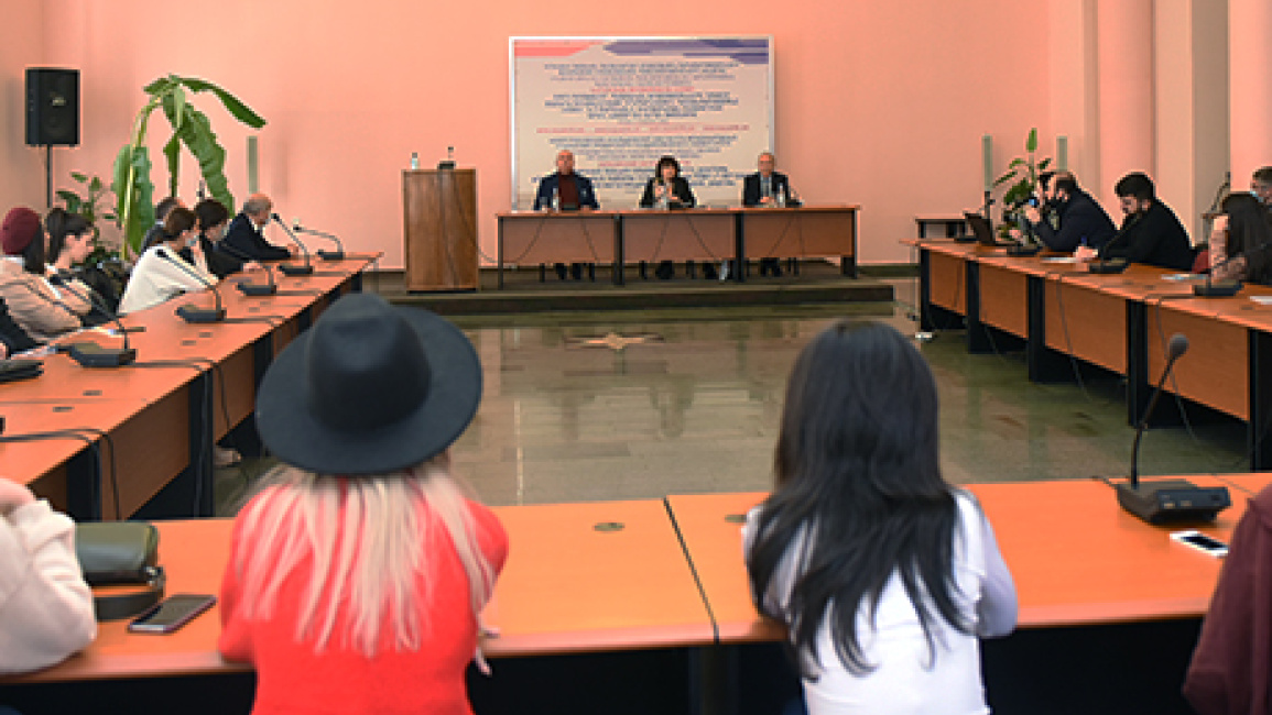 Professor-Tamara-Guzenkova-Lecture-at-YSU