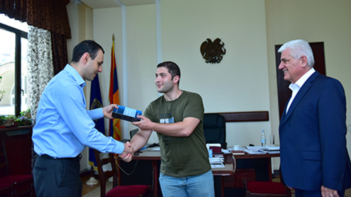 Controllability-of-Dynamical-Systems-book-was-gifted-to-YSU