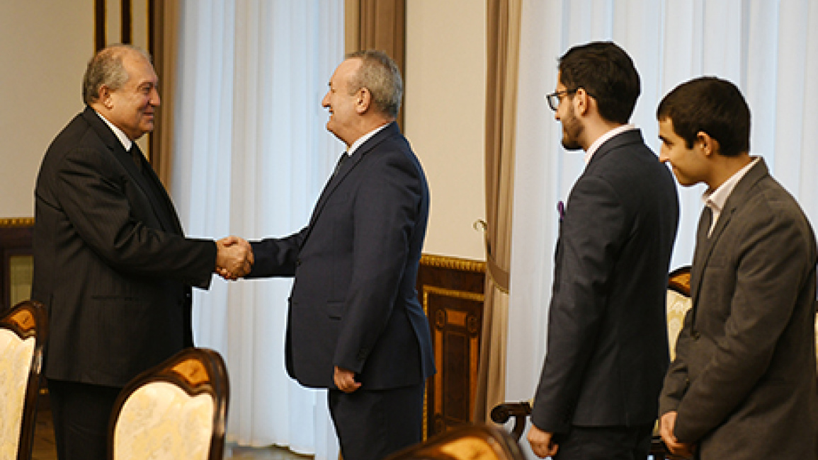 President-Armen-Sarkissian-held-a-meeting-with-YSU-team