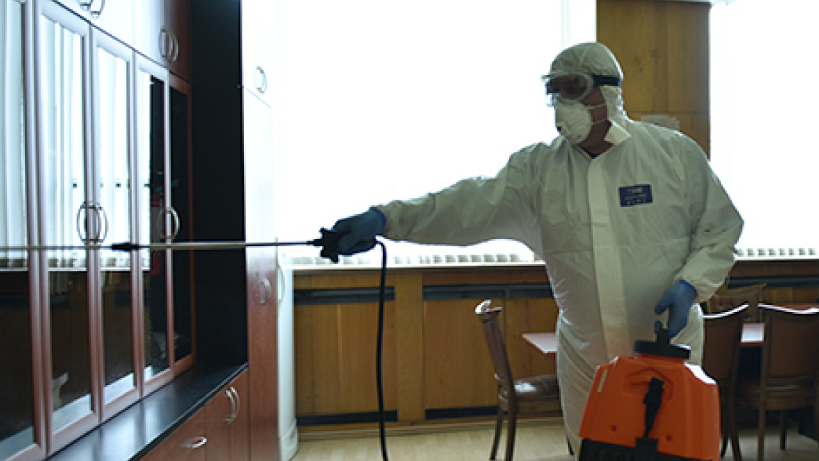 Disinfection-and-cleaning-work-in-YSU