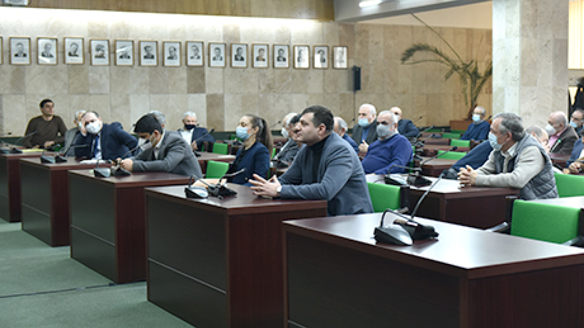 YSU-deans-met-with-rector
