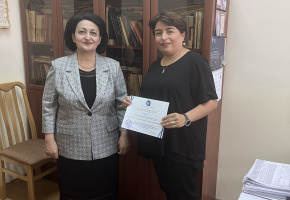 շնորհակալագրերի  հանձնում