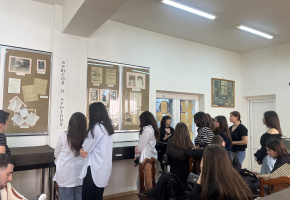 ՌԲ ուսանողների Վ․ Բրյուսովի թանգարանում