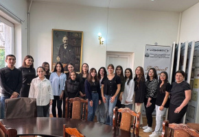 ՌԲ ուսանողների Վ․ Բրյուսովի թանգարանում