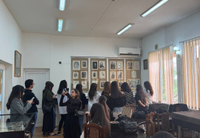 ՌԲ ուսանողների Վ․ Բրյուսովի թանգարանում