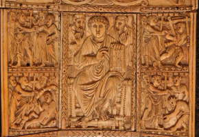 Փղոսկրե կազմի վերին փեղկը