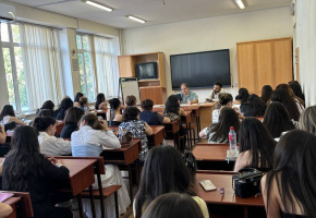 Հանդիպում  «Литературная газета» գլխավոր խմբագրի հետ