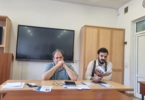 Հանդիպում  «Литературная газета» գլխավոր խմբագրի հետ