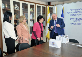 ԵՊՀ անգլիական բանասիրության ամբիոնի ներկայացուցիչների այցը Պյատիգորսկի պետական համալսարան