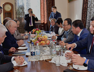 Delegation-of-Eurasian-national-university-at-YSU