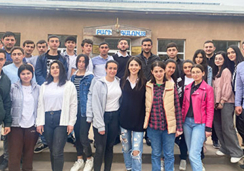 YSU-students-in-Tavush-region