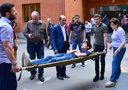 Civil-defense-training