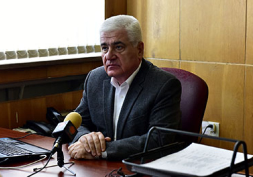 YSU-vice-rector-Gegham-Gevorgyan-meets-journalists