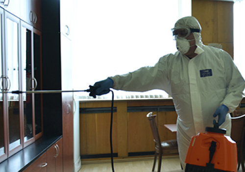 Disinfection-and-cleaning-work-in-YSU