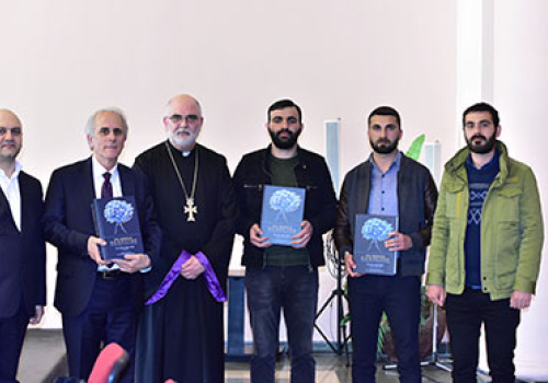 Vahan-Ohanian-and-Ara-Ketibian-at-YSU