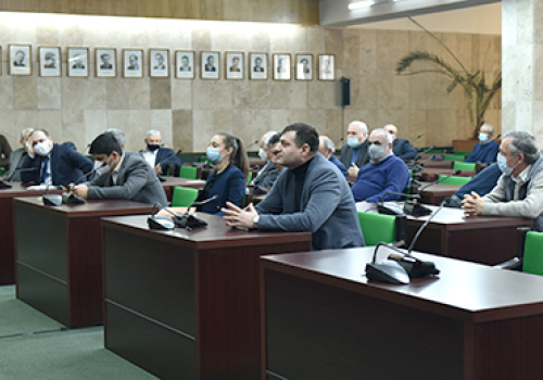 YSU-deans-met-with-rector